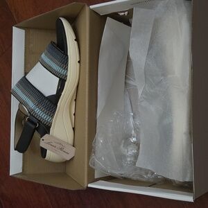Louis Rouse blue sandals womens